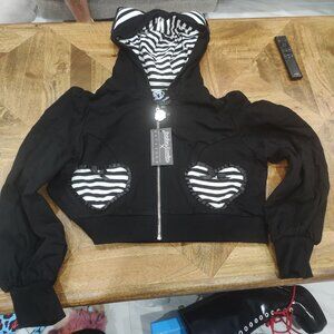 Katakomb for   jessica louise sweatshirt with ears size 3xl New